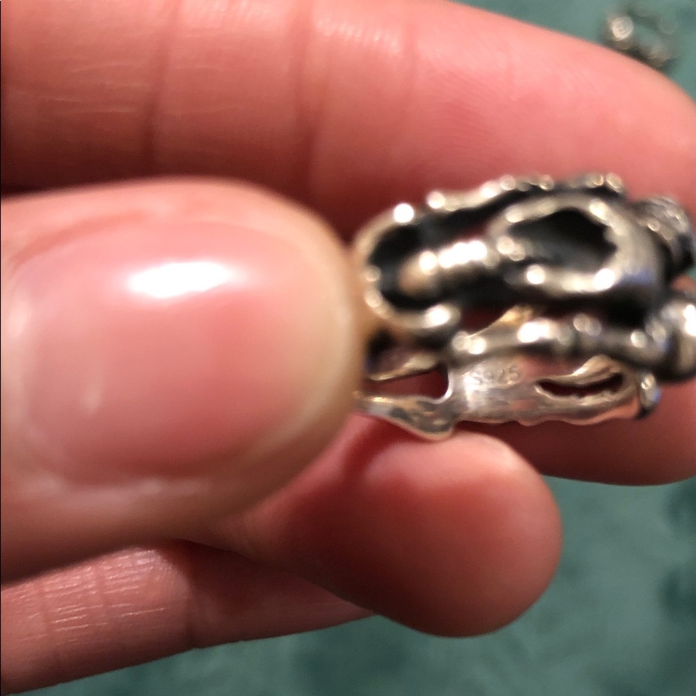 Silver Skull Ring - image 2
